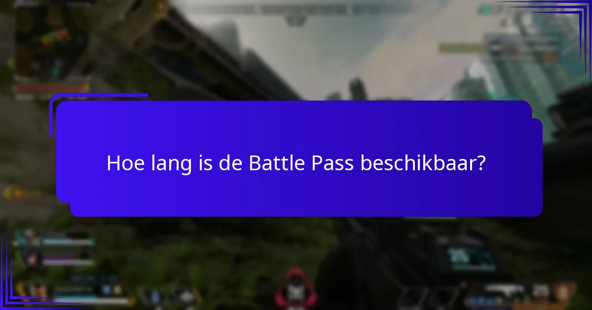 Hoe werkt de Battle Pass?