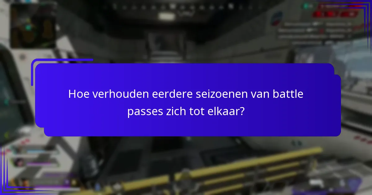 Hoe verhouden eerdere seizoenen van battle passes zich tot elkaar?