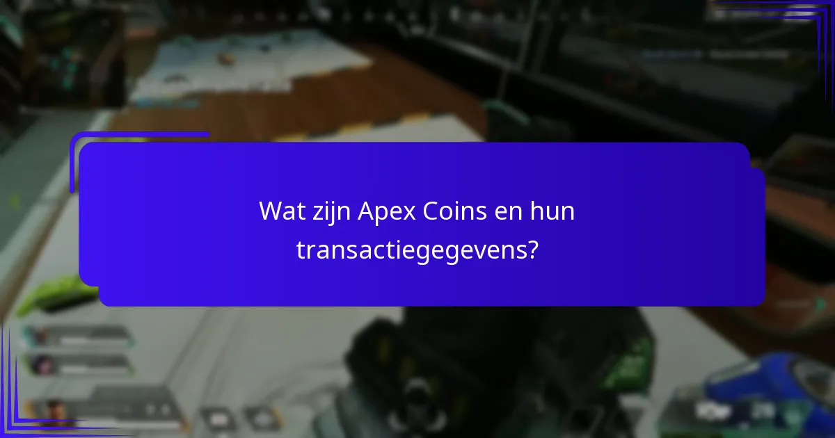 Welke tools kunnen helpen bij het volgen van Apex Coins-transacties?