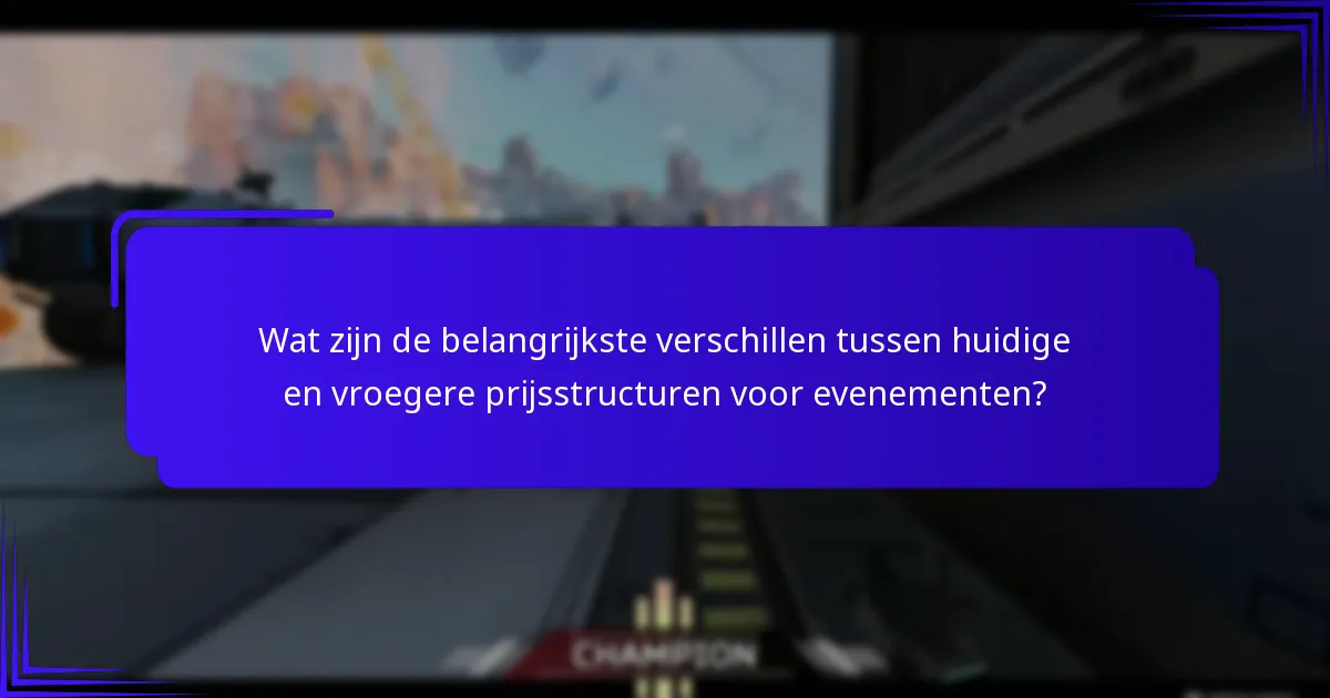 Welke trends vormen de toekomst van prijzen voor evenementen?