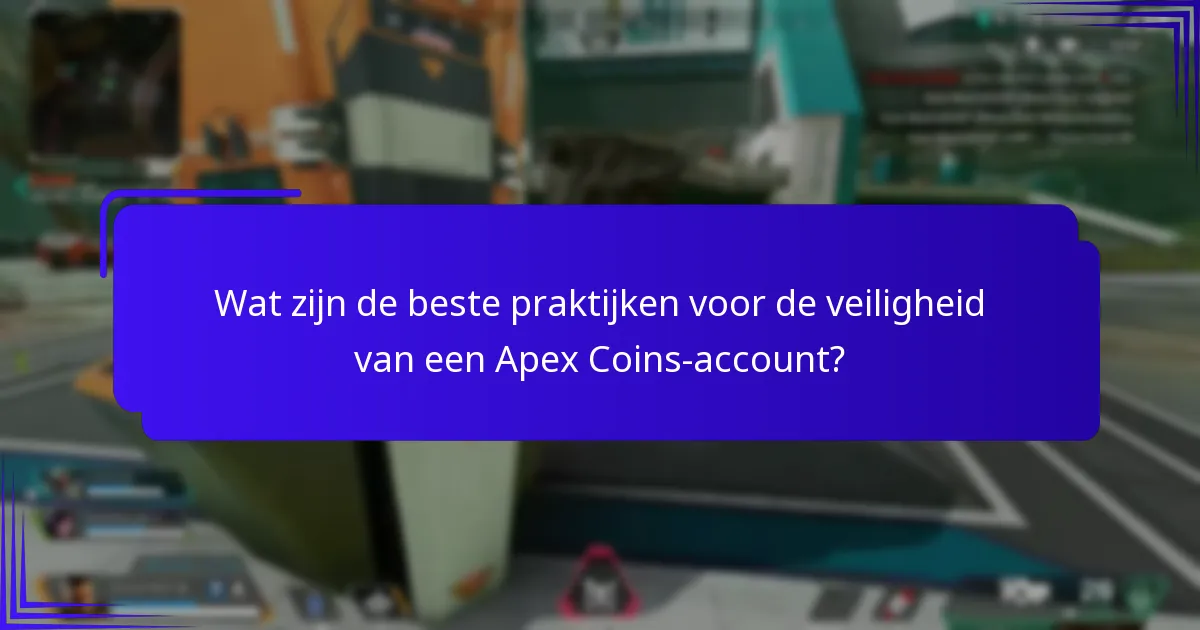 Welke beveiligingsfuncties verbeteren Apex Coins-transacties?