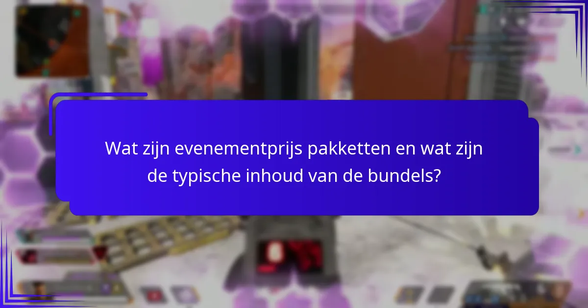 Welke evenementprijs pakketten bieden de beste waarde?